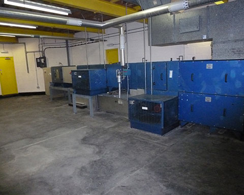 Concrete-plant-room-floor-before-repair-and-waterproof-plant-room-floor-coating-by-COVAC