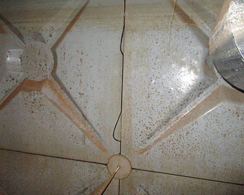 Failed-mastic-between-the-joints-of-the-GRP-tank-panels